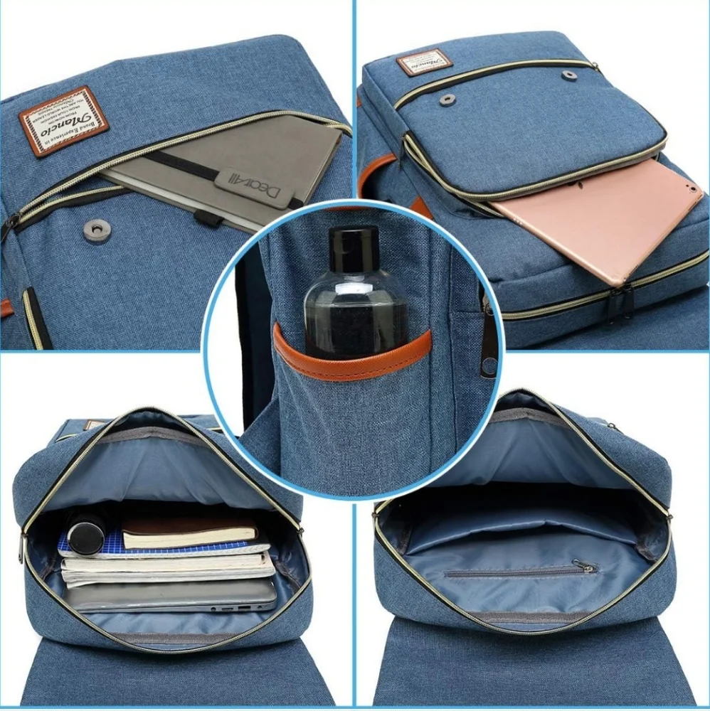 Mansion Laptop Vintage Style Backpack